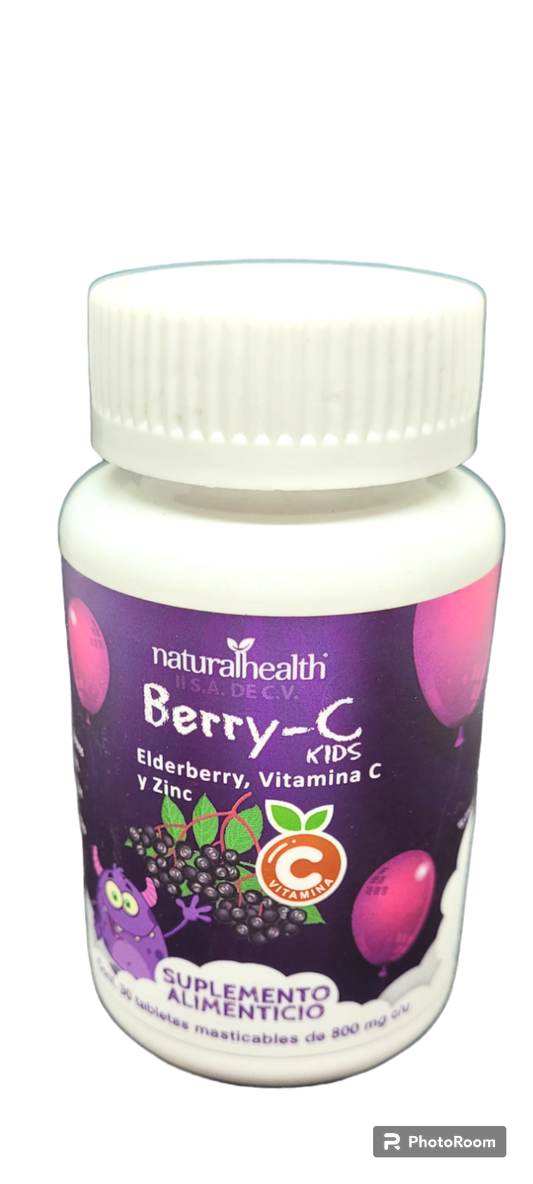 Berry-C Kids 30 tabletas