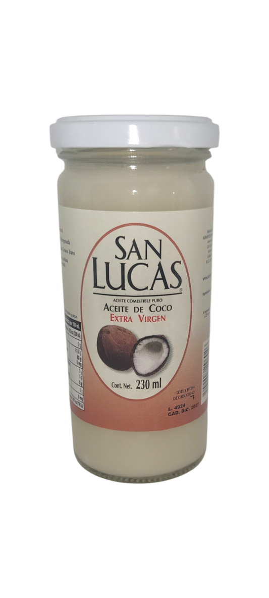 Aceite de coco San Lucas extra virgen 230 ML