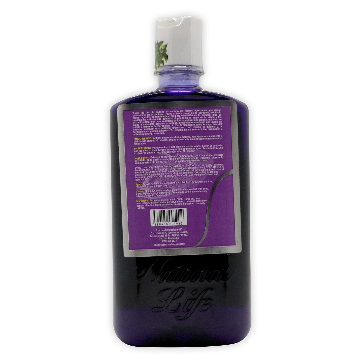 Shampoo Organico Biotina Cola de Caballo 450 ml