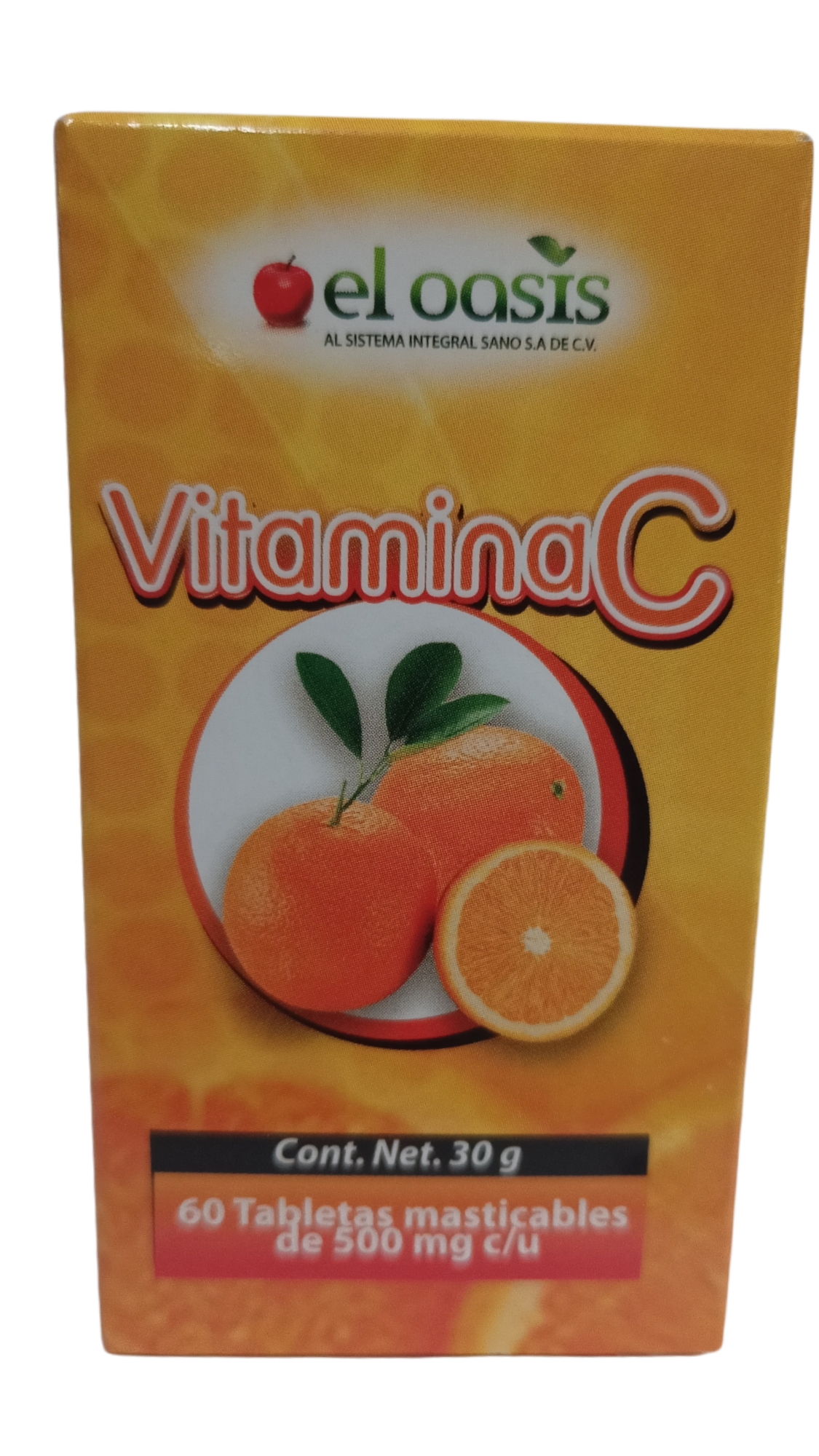 Vitamina C con 60 tabletas