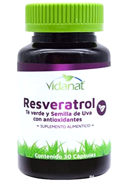Vidanat Resveratrol 30 cápsulas