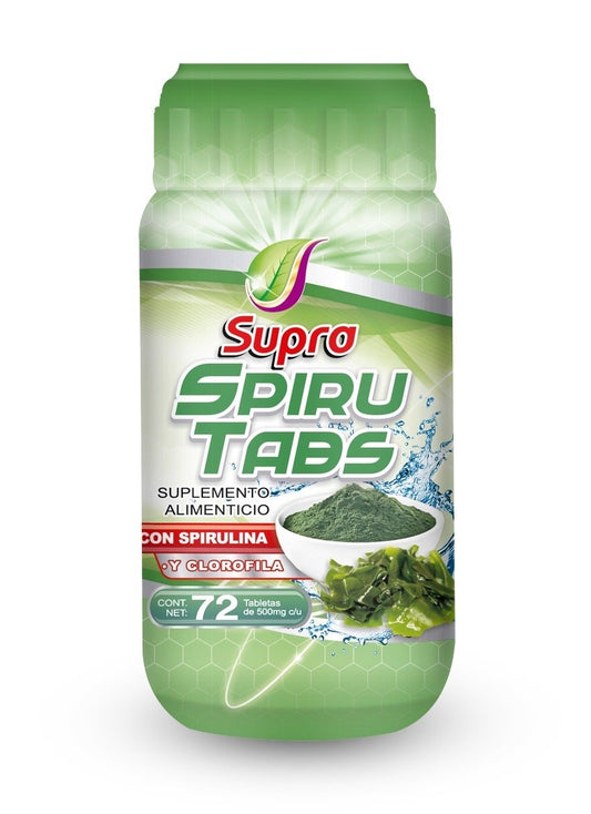 Capsulas 72 piezas de Spirtu Tabs