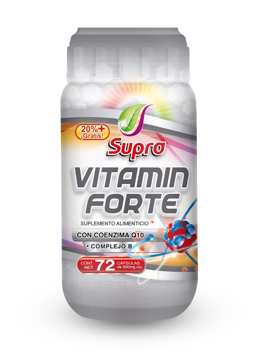 Capsulas 72 piezas de Vitamin Forte
